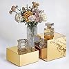 Amazon.com: Gold Acrylic Mirrored Risers Display Stands, 4Pcs Food ...