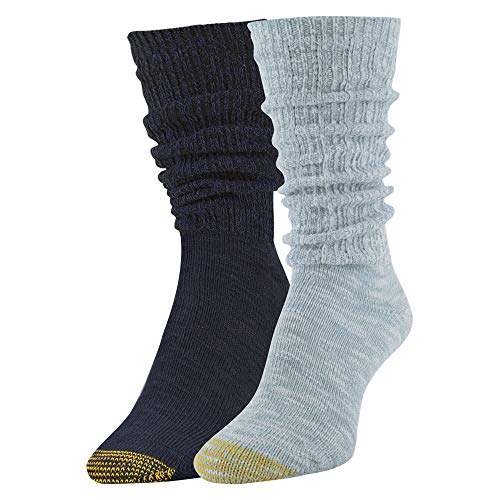 Gold Toe Women's Boyfriend Slouch Crew 2 Pack