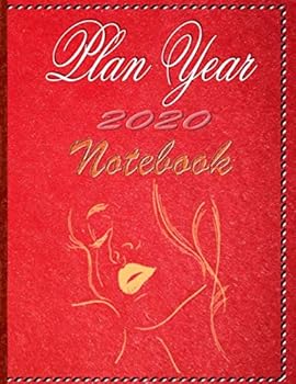 Daily Journal Women Gift NoteBook Weekly Calendar 2020 53 Pages Portrait 2 Columns in Color, + 42 Lined Notes Pages , Lists to Put People Information : Women Design , Journal Gift / 100 Pages , (8. 5x