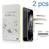 [2 Pack]Leesentec iPhone 6/6s Tempered Screen Protector Glass for iphone 6/6s