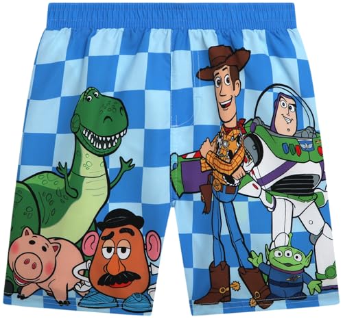 Disney Lightning McQueen Mickey Mouse & Buzz Lightyear Boys Swim Trunks