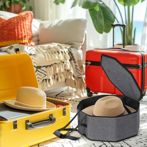 Boîte à chapeau légère et résiliente pour rangement 43cm