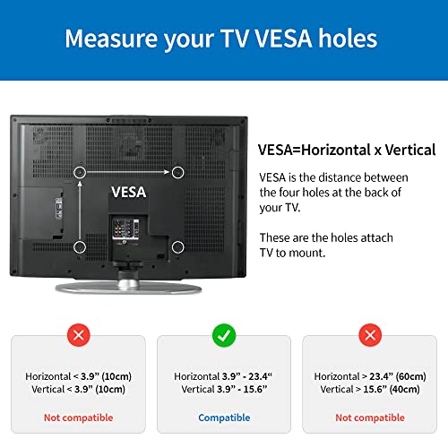 Rolling Mobile Tv Cart [Portable Tv Stand With Large Wheels For 32-70 Inch Lcd Led Flat/Curved Screens Up To 100 Lbs] Height Adjustable Floor Stand With 2 Shelves [Ideal For Home And Outdoor Use] #TOP6