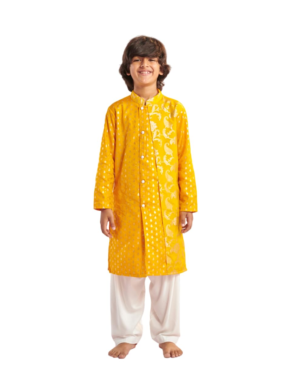 Pspeaches Niños 1 Kurta, 1 Payjama, 1 chaqueta