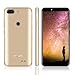 XGODY 3G GSM Unlocked Cell Phones 5.5" inch 18:9 IPS Screen Display 5MP Dual Camera Global Band for T-Mobile/AT&T/MetroPCS 8GB Android 7.0(Gold)