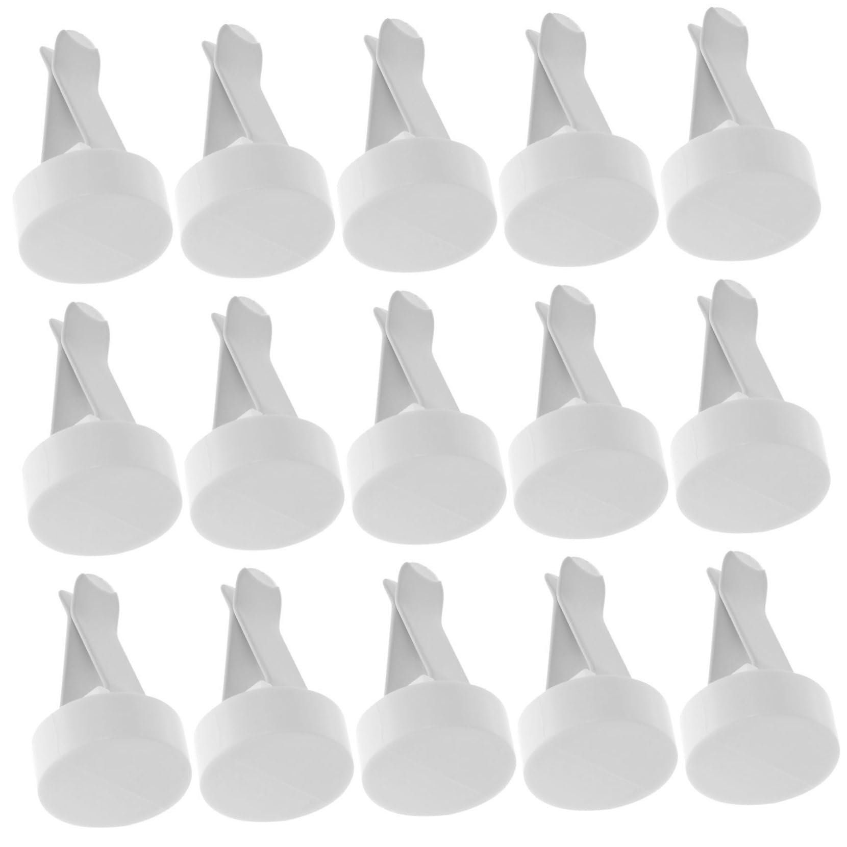 Didiseaon 100 Pezzi Ganci per Auto per Bocchetta Aerazione, Clip Robusti in Metallo e Plastico, Facili da Installare per Decorare la Tua Auto e Personalizzare Profumo Interno