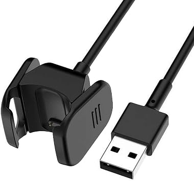 TECHGEAR Replacement USB Charger Cable Compatible with Fitbit Charge 4, Fitbit Charge 3, USB Charging Power Cable Compatible with both Fitbit Charge 4 & Charge 3, Health & Fitness Tracker Wristband