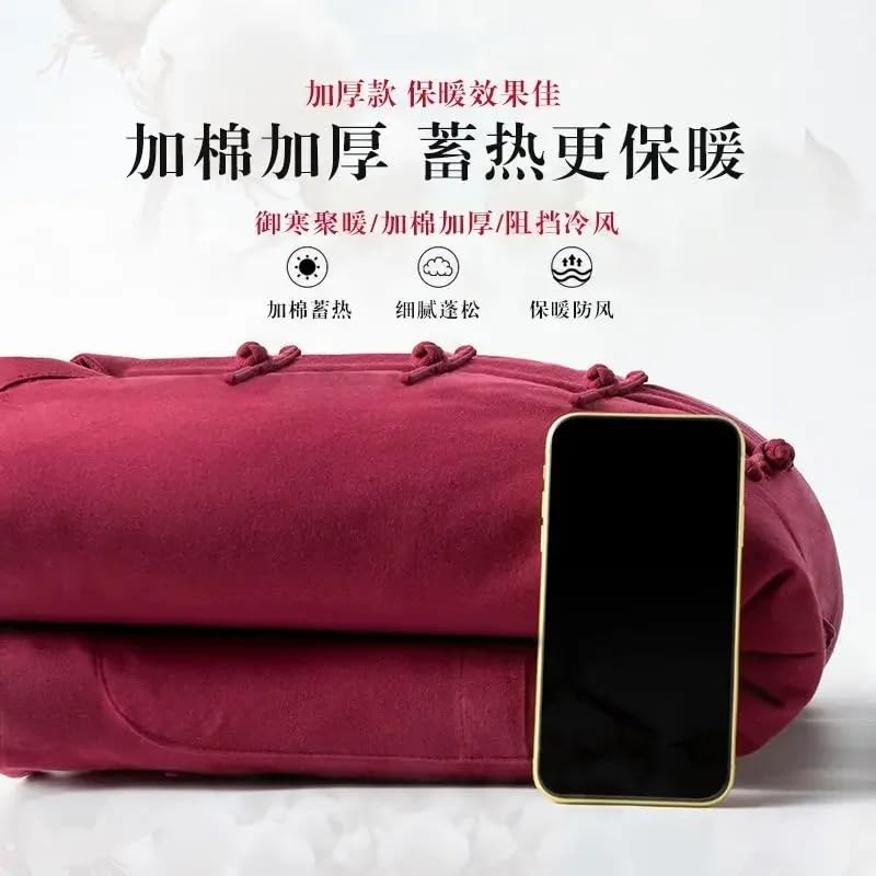 Winter Chinese Style Traditional Tang Suit Coat Men Cardigan Cotton Jackets Hanfu Kung Fu Retro Casual Warm Tops3