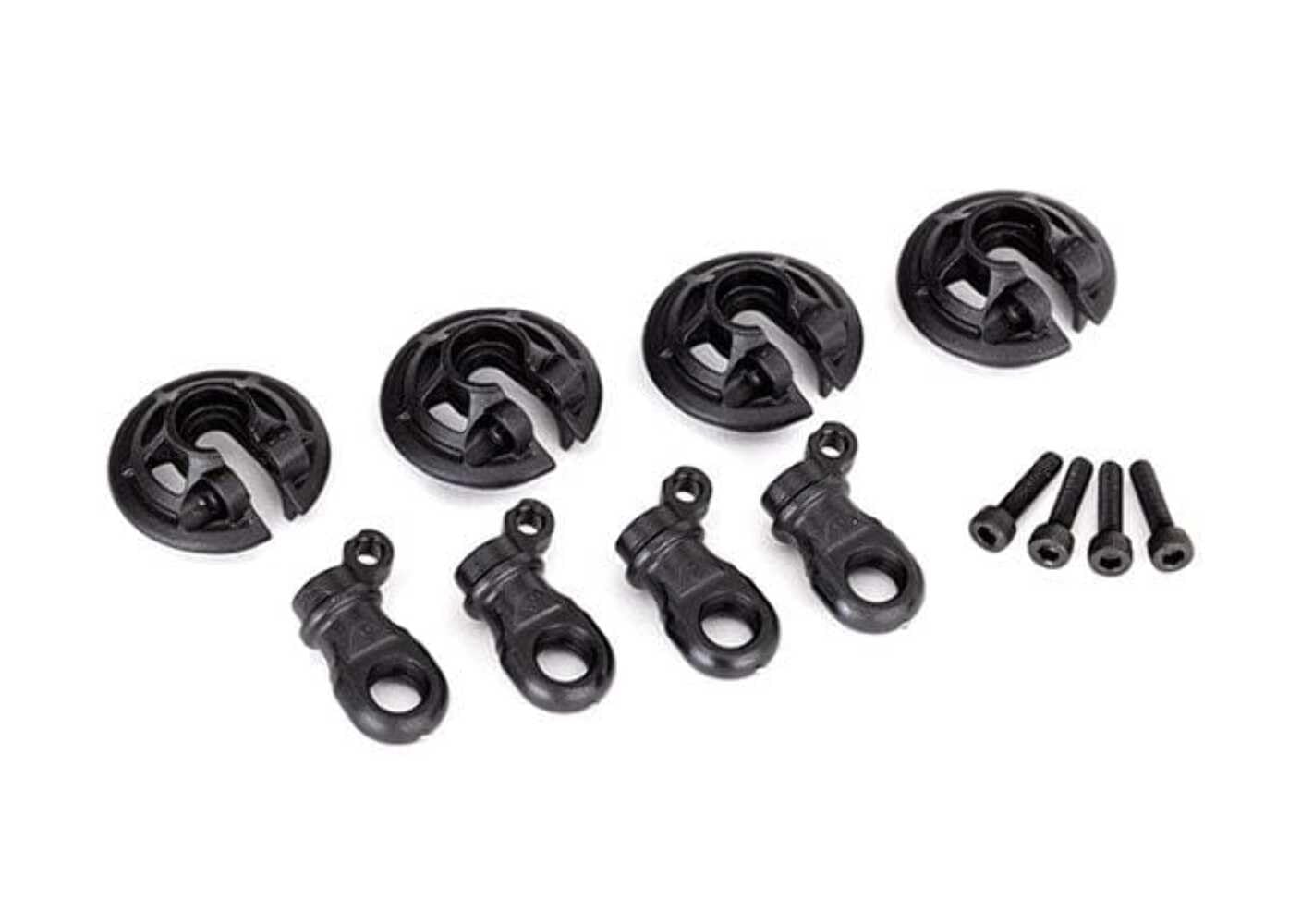 Amazon.com: Traxxas TRA8459 Spring Retainers, Lower (Captured) (4