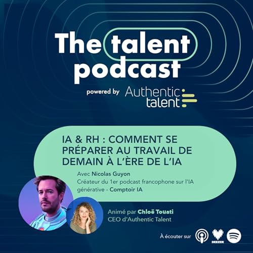 IA & RH : Comment se pr&eacute;parer au travail de demain &agrave; l&rsquo;&egrave;re de l&rsquo;IA - Nicolas Guyon