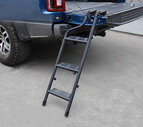 Pickup Truck Step Tailgate Ladder Fits For Dodge Ram 2500 2010-2023 Black #TOP3