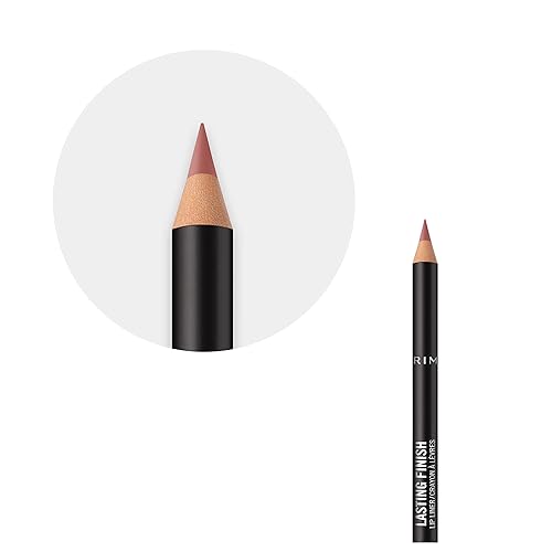 Miniatura 9 de Rimmel Lasting Finish 8HR Lápiz delineador de labios suave, fórmula vibrante y mezclable para bloquear el lápiz labial en su lugar durante 8 horas,