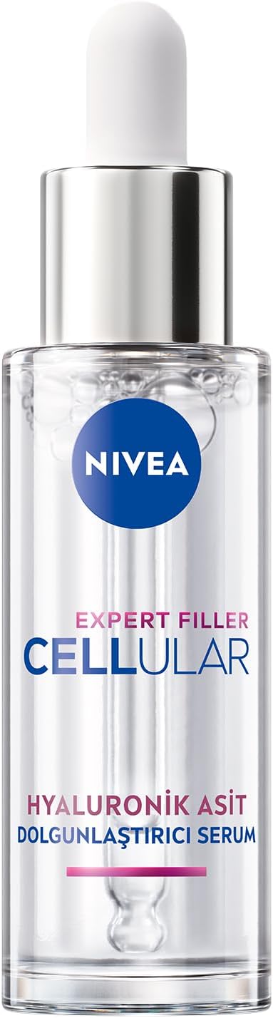 Cellular Expert Filler Hyaluronic Plumping Serum (30ml) Lightweight Fast Absorption Anti-Wrinkle Serum Non-Adhesive with 20% Hydra Elixir