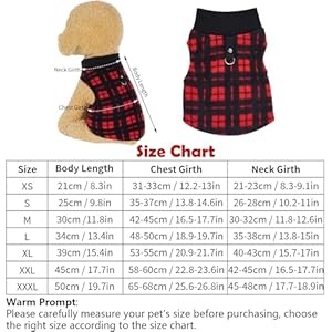 4 Pieces Buffalo Plaid Dog Sweaters with Leash Ring Soft Fleece Vest Dog Pullover Warm Jacket Pet Dog Clothes Winter Dog Outfits for Small Puppy Cat Pets small Cucciolini Doodles 4 pieces buffalo plaid dog sweaters with leash ring soft fleece vest dog pullover warm jacket pet dog clothes winter dog outfits for small puppy cat pets small cucciolini doodles