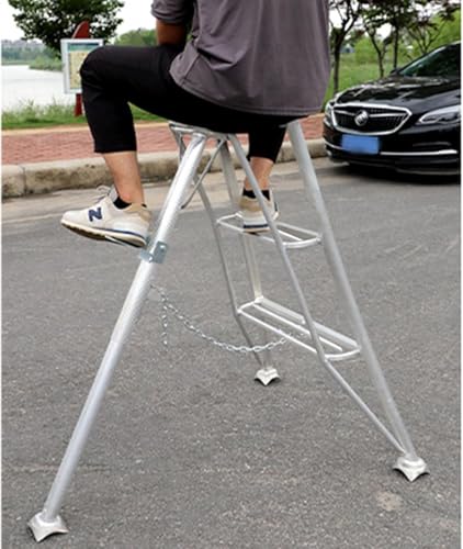 Podium Ladder with Clawed Foot & Locking Clips