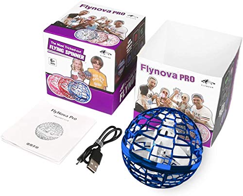 Hoofun Flying Orb Ball Toy 2023 Galaxy Ball,Cosmic Globe Boomerang Hover Orb Ball, Galactic Fidget Spinner, Hand Drone Ball, Kids Toys for Boys Age 6 7 8 9 10 11 12 Boys Girls Cool, Pink - Thumbnail 7
