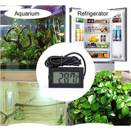 Image of MCP Healthcare Fridge Thermometer Digital LCD Sensor Wire Embeded Fridge Temerature Indicator Thermometer With Fork Kitchen Thermometer