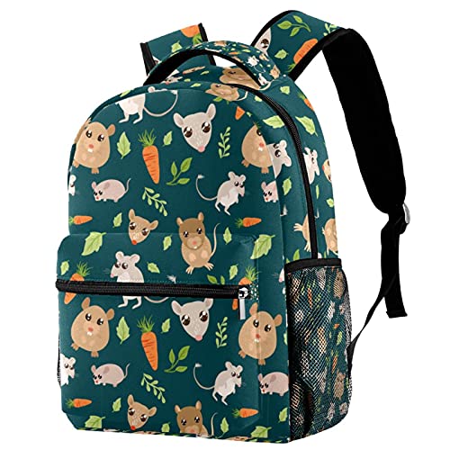 Sac à dos de voyage motif carotte pour promenades en famille