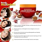 Arvazallia Hydrating Argan Oil Hair Mask and Deep Conditioner for Dry or Damaged Hair (8.45 oz Jar) - Image 5