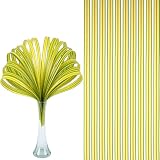 Norme 10 Pcs 39.37' Artificial Snake Plants Leaves Palm Cross Palm Sunday Decoration Faux Snake Plant Greenery Long and Slim Suitable for Floral Arrangements, Weddings, Churches, and Hotel Decor