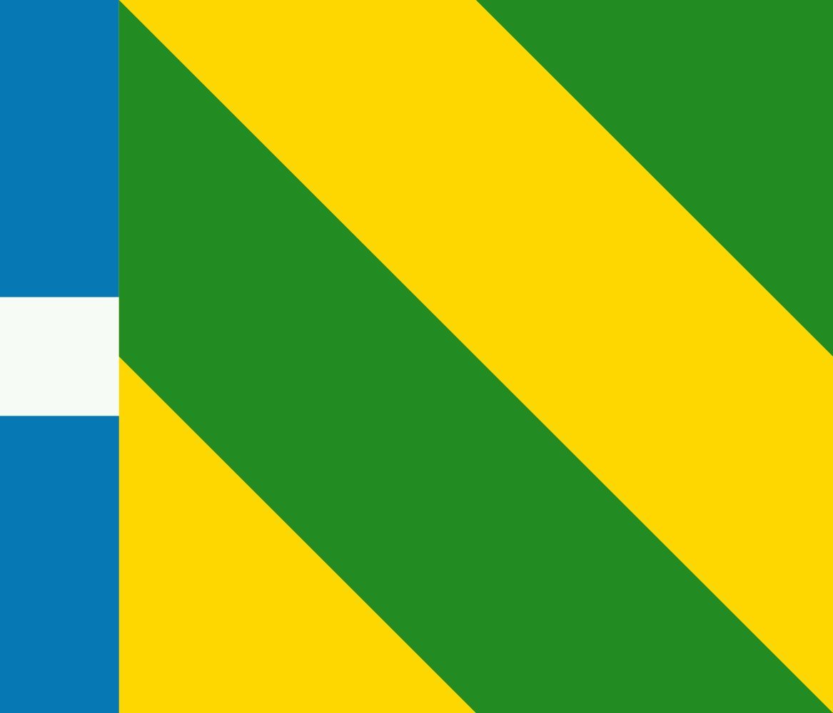 Drapeau de Schraard grand modèle en tissu haute résistance