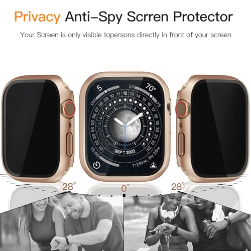 Wepro Case for Apple Watch Screen Protector 44mm SE 3 SE 2nd Series 6 5 4 by Wepro - Used condition - Image 2