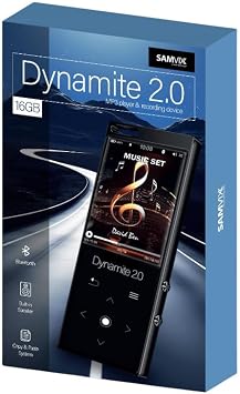Samvix Dynamite 2.0 16GB Kosher MP3 Player White