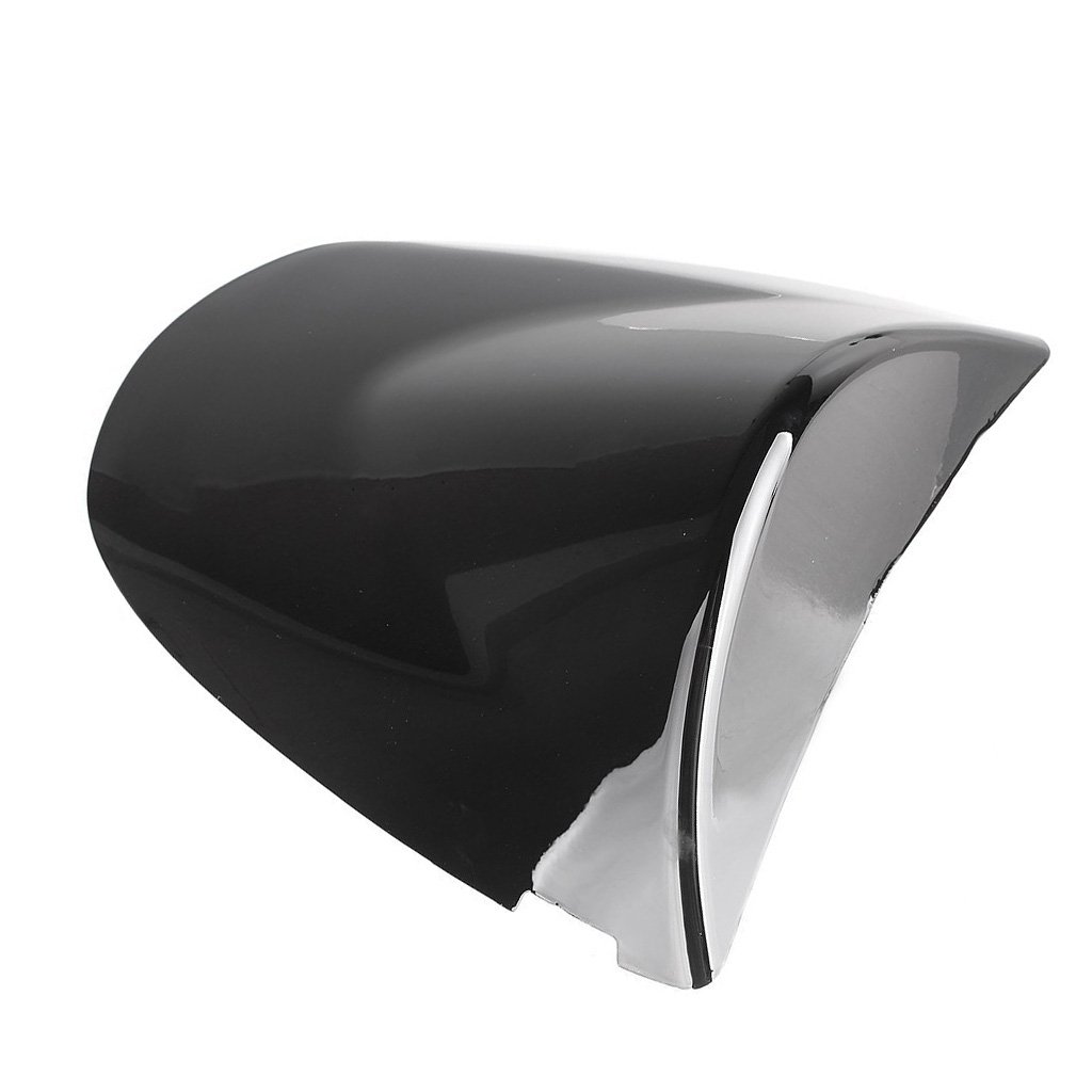 pslcustomerservice Motorcycle Rear Passenger Pillion Seat Cowl Fairing Cover for Ninja ZX6R 2003-2004 Z750 Z1000 2003-2006 (Black)