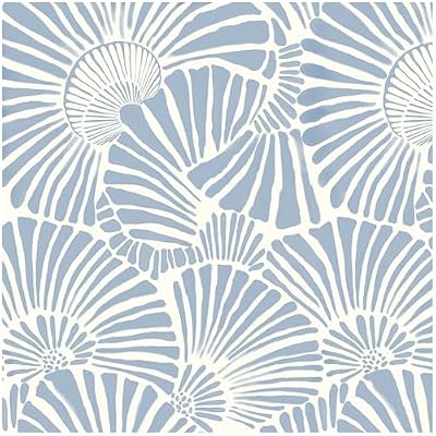 White and Blue Wallpaper Peel and Stick Wallpaper Boho 17.3"×78.8" Modern Wall Paper Removable Self Adhesive Wallpaper for Bedroom Blue Contact Paper for Cabinets Drawers Shelf Home Decor Vinyl Film