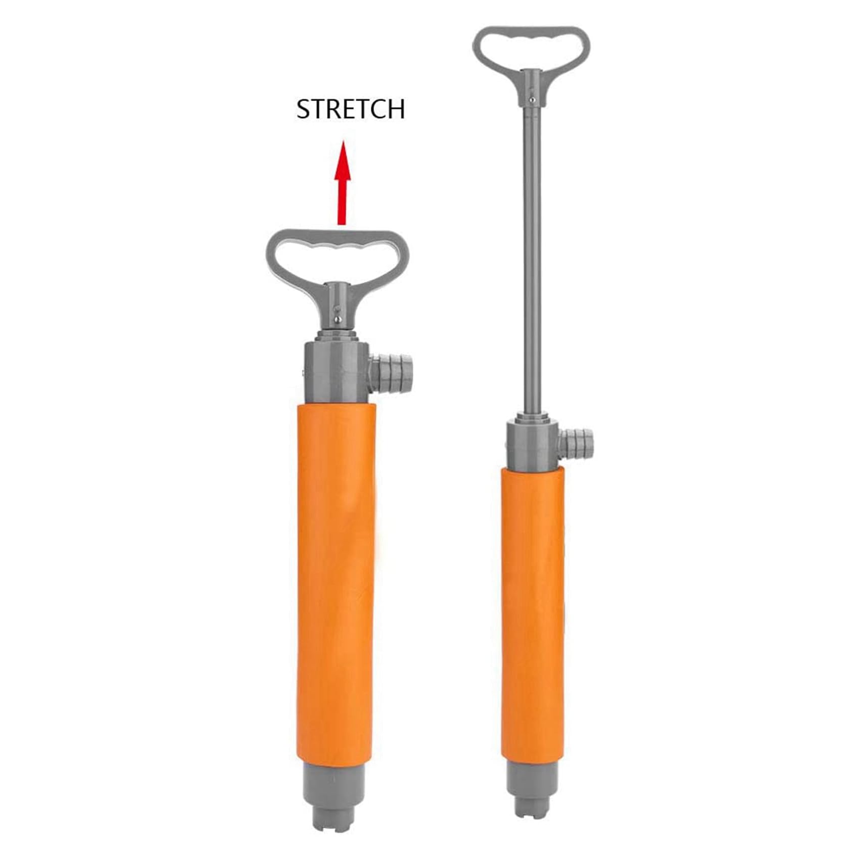 Pompa di sentina per Kayak 3X Manuale, Scarico rapido, affidabile | Il design a ingranaggio sull ingresso d'acqua migliora l'aspirazione, l'uscita 25 mm facilita evacuazioni manuali per kayak