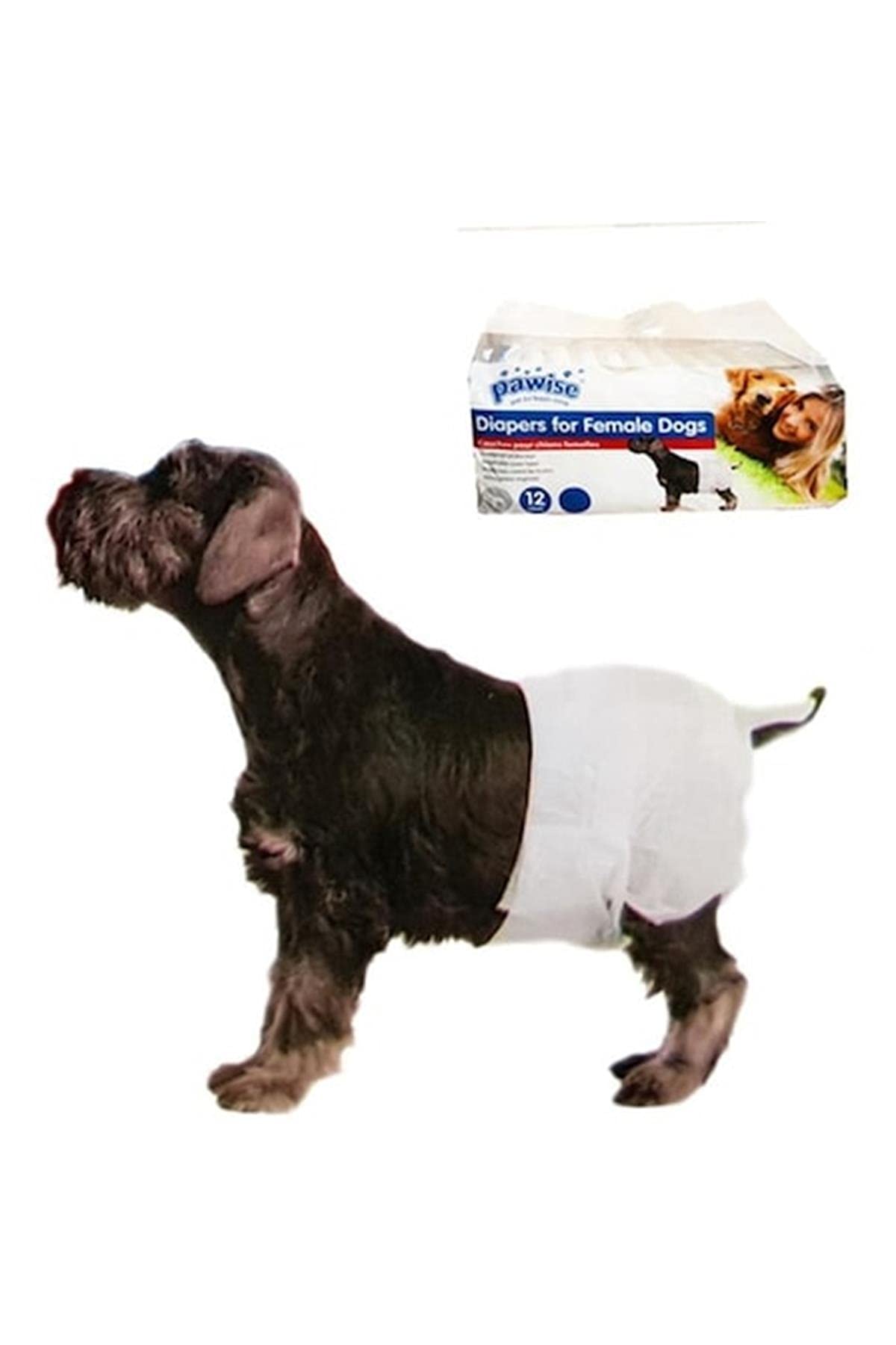 Pawise Köpek Alt Bağlama Bezi XL Boy 12 Adet