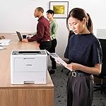 Brother Professional Laser Printer with High-Speed 50 ppm Output, Advanced Security Features, and Wireless Networking for Business, Monochrome Printing with Duplex Capability (HL-6210DW) - Image 5