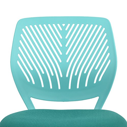 Homy Casa Inc Vd Carnation Turquoise Chair #TOP6