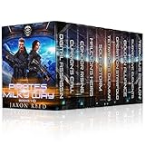 Pirates of the Milky Way Box Set: Books 1-10 (Milky Way Universe Boxsets Book 1)