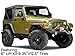 Mammoth 8 Black Wagon Wheel Edition Steel Wheel; 15x8 Compatible with 97-06 Jeep Wrangler TJ