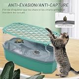 MOGOULUA aquarium tortue 35 cm avec pompe et douche photo 5