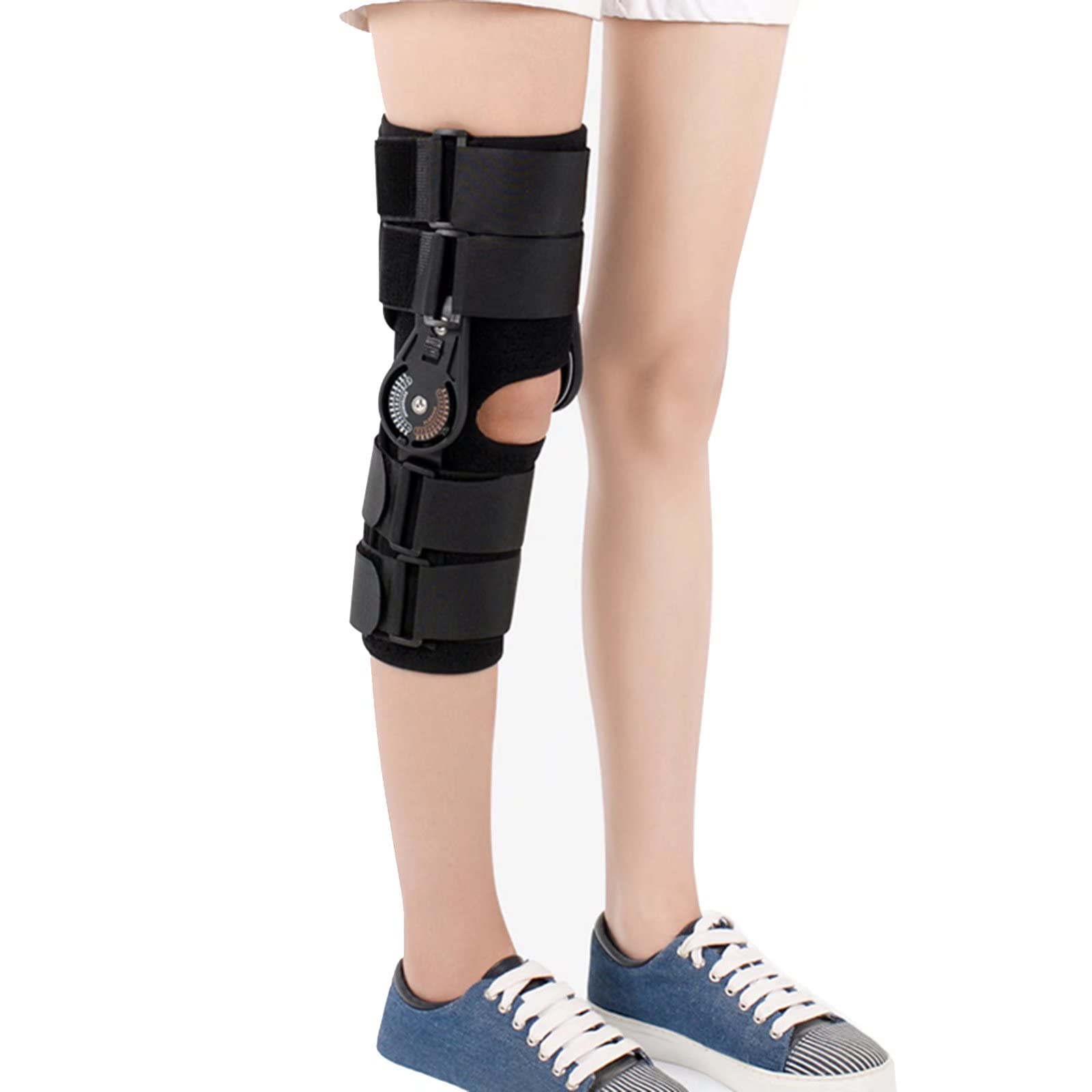 Rodillera De FijacióN Equipo De ProteccióN para Fractura De RóTula Rodilleras De Entrenamiento para RehabilitacióN De DañO De Ligamento De Menisco