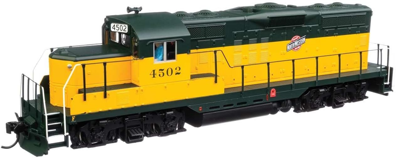 Walthers Mainline 910-10437 HO Scale EMD GP9 Phase II with Chopped Nose - Standard DC - Chicago & North Western(TM) #4502