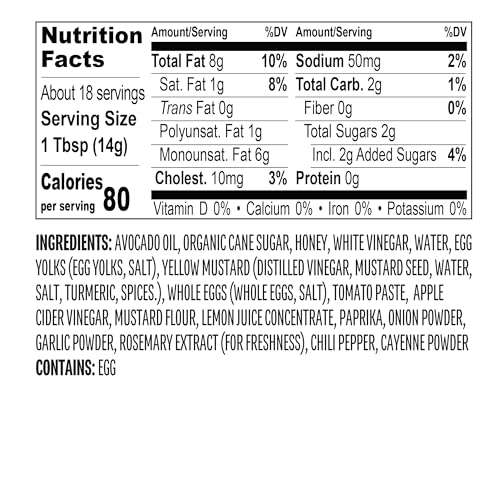Chosen Foods Chicken Sauce, for Hamburgers, Sandwiches, Nuggets, Wings, Fries, and More 9 floz