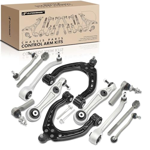 A-Premium 12Pcs Front Suspension Kit, Sway Bar Link, Tie Rod End