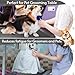Wiojtry Dog Grooming Table Mat, (24x47 inch) Dog Grooming Table Mat Pad Non-Slip, Pet Grooming Table Mat for Grooming Dogs at Home, Pet Groomers Table Mat, Easy-Clean Durability