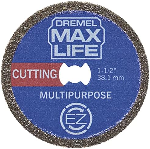 Dremel Max Life EZ545HP 1-12" (38.1mm) High Performance Diamond Wheel , Blue