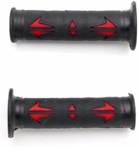 Miniatura 4 de HTTMT - (78 pulgadas en ambos lados) Universal ATV y PWC Rubber Comfort Grips- Rojo Compatible con empuñaduras de motocicleta de 78" en ambos lados