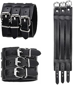 2 stuks jolnir lederen Vikingarbanden et reliëf, bruine zwarte