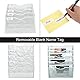 EasyPAG 5 Fächer Metall A4 Zeitschriftenhalter Wand Zeitschriften Wandhalter Aktenablage Dokumentenhalter Hängend Magazin Organizer Flyerhalter Prospektspender,Weiß