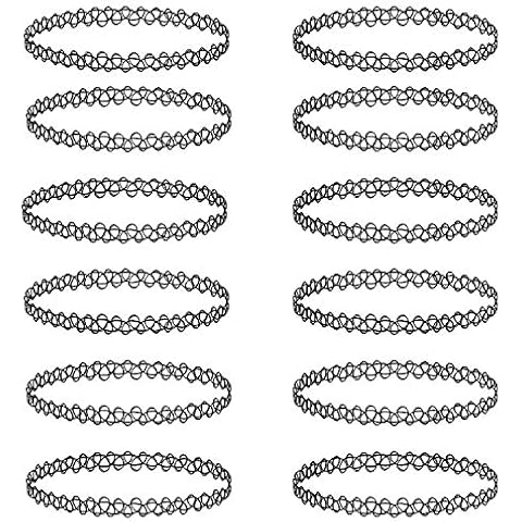 BodyJ4You Tattoo Choker Necklace Set Cover