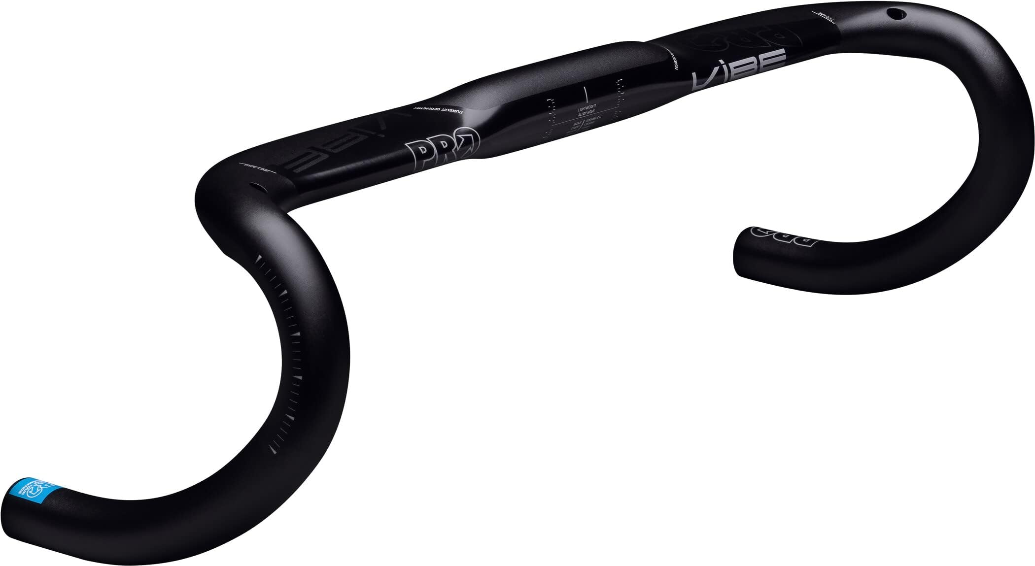 VIBE Aero Handlebar, Alloy, 31.8mm, Compact, 42cm, PRHA0467,Black