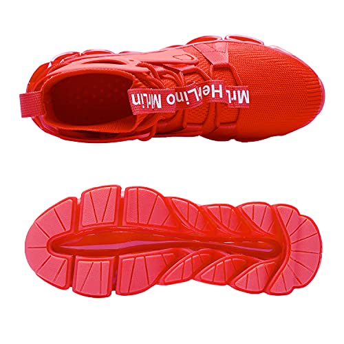 Hello Mrlin Running Shoes Womens Comfortable Fashion Non Slip Sneakers Walking Gym Tennis Sport Athletic Shoes Hip Hop Orange #TOP5