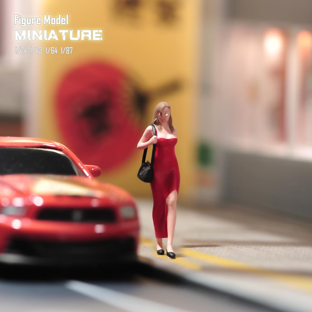 Figurines Miniatures Scène 1/64 1/43 1/87 1/72 - Pour Dioramas Voitures Et Maquettes