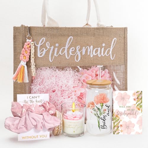 pengtai Bridesmaid Gifts,Bridesmaids Proposal Bag,Will You Be My Bridesmaid,Bridesmaids Tote